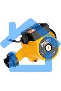 Циркуляционный насос CP25-6, напор 6 м, 50 л/мин, 1 м кабель, монт. длина 180 мм Denzel