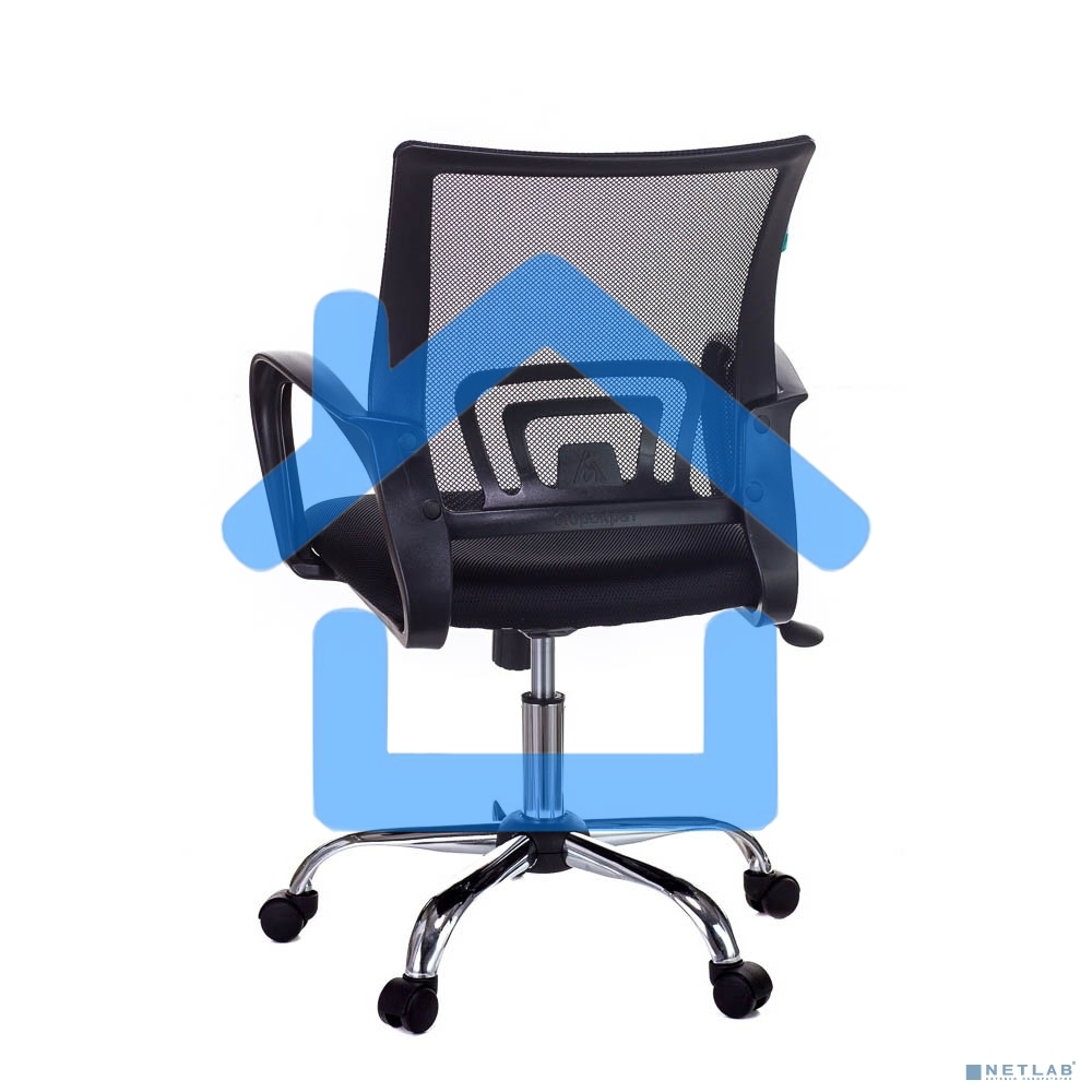 Кресло компьютерное Бюрократ CH-695N/SL/BLACK спинка сетка черный TW-01, сиденье черный TW-11, крестовина хром