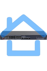 Коммутатор Dahua DH-CS4228-24GT-375 (L2) 24x1Gbит/с 2xКомбо (1000BASE-T/SFP) 2SFP 24PoE 375W управляемый