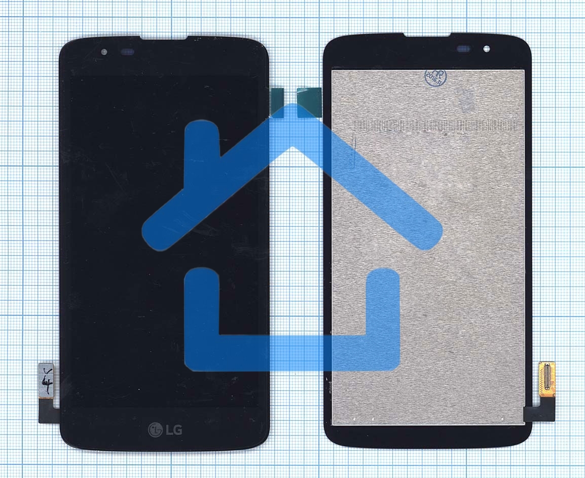 Дисплей для LG K7 MS330 черный