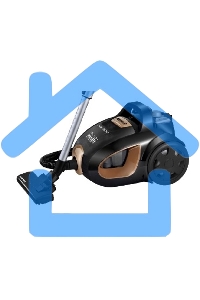 Пылесос Centek CT-2534 черно-бронзовый, 2400Вт, нера фильтр (в уп. 1 шт)