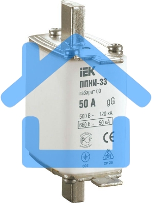 Вставка плавкая ППНИ-33 160А габарит 00 ИЭК DPP10-160