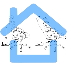 Кресло руководителя Бюрократ CH-868LT Bahama серый, крестовина пластик