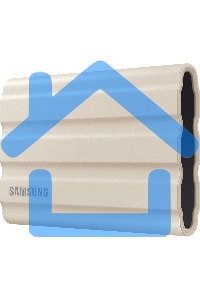 Внешний SSD Samsung T7 Shield, 2TB, USB 3.2 Gen 2 Type-C, R/W 1050/1000, бежевый