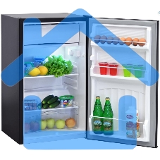 Холодильник Nordfrost NR 403 B черный матовый однокамерный 100/11л морозилка сверху