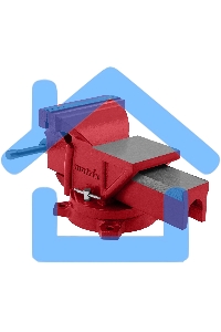 Тиски слесарные Matrix, 150 мм, поворотные, с наковальней