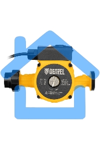 Циркуляционный насос CP25-6, напор 6 м, 50 л/мин, 1 м кабель, монт. длина 180 мм Denzel