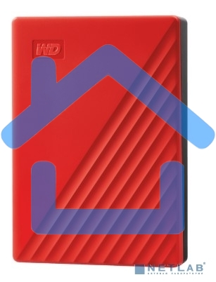 Внешний жесткий диск WD Original USB 3.0 4Tb WDBPKJ0040BRD-WESN My Passport 2.5