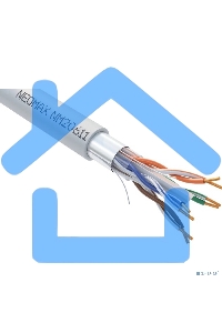 Кабель NEOMAX NM20611 FTP cat.6, 4 пары, (305м) 0.57 мм LSZH Медь