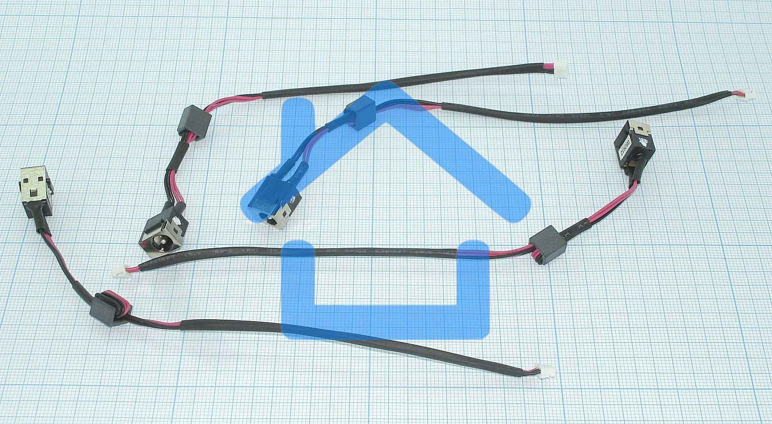 Разъем для ноутбука HY-DE007 Dell Inspiron Mini 10 series 1010 1011 1012 Mini 9 910 с кабелем 16 см
