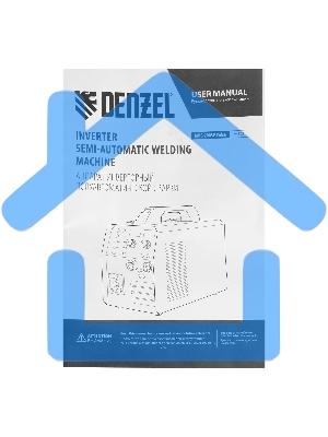 Аппарат инвертор. полуавтомат. cварки Denzel IMIG-200SP Pulse, 200 А, ПВ 60%, катушка 5 кг