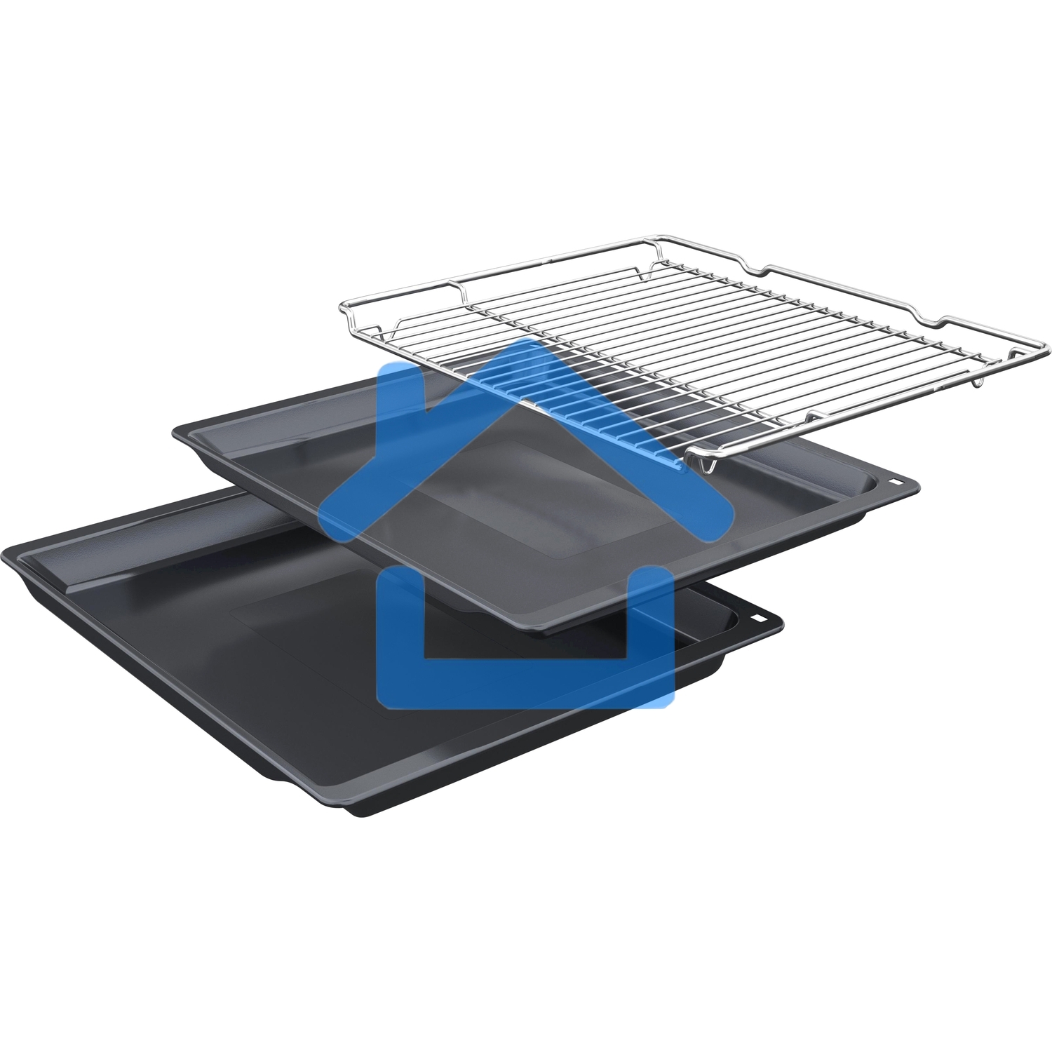 Духовой шкаф электрический Bosch HBG536EB3 черный