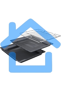 Духовой шкаф электрический Bosch HBG536EB3 черный