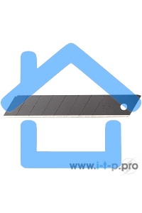 Лезвие OLFA (OL-LBB-10B) черный MAX сегментированное, 18х100х0,5мм, 10шт