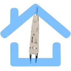 Инструмент для заделки и обрезки витой пары Rexant HT-3141, 110