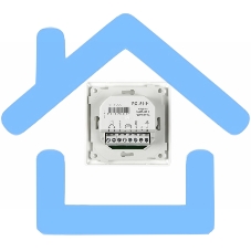 Терморегулятор цифровой Rexant RX-511H, белый, совместим с Legrand серии Valena