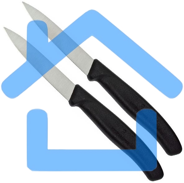 Набор ножей кухонных Victorinox Swiss Classic (6.7603.B) компл.:2шт черный блистер