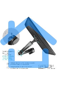 Кронштейн (держатель) ONKRON G80 для монитора 13