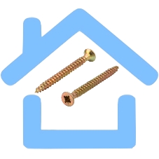 Саморез универсальный KRANZ 3х35, желтый цинк, пакет (800 шт/уп)