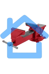 Тиски слесарные Matrix, 150 мм, поворотные, с наковальней