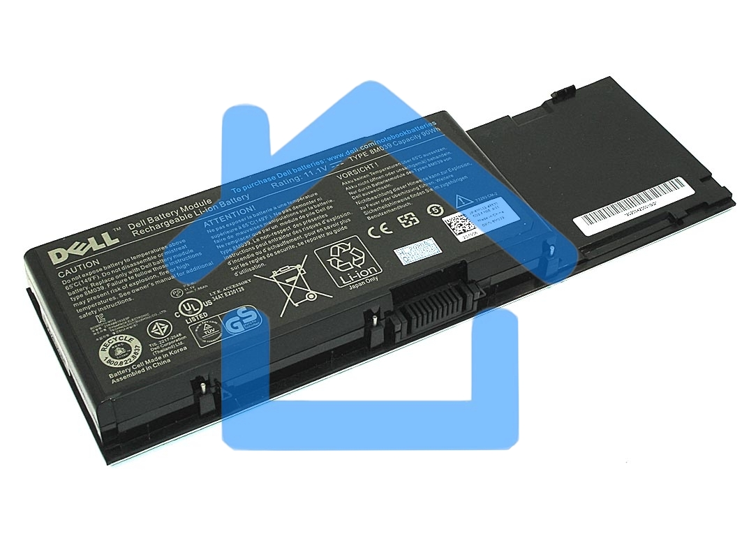 Аккумуляторная батарея для ноутбука Dell Precision M6500 11.1V 90Wh