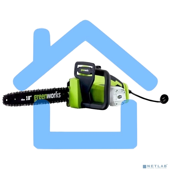 Цепная пила электрическая Greenworks GCS2046, 2000W, 45 см [20037]