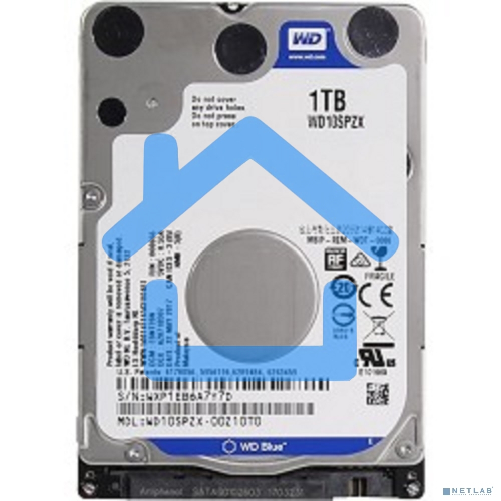 Жесткий диск Western Digital Blue™ WD10SPZX 1ТБ 2,5