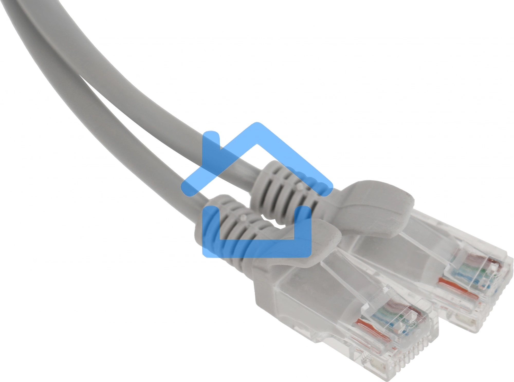 Патч-корд Premier 5-970 1Гбит/с UTP 4 пары cat.5E CCA molded 2м серый RJ-45 (m)-RJ-45 (m)
