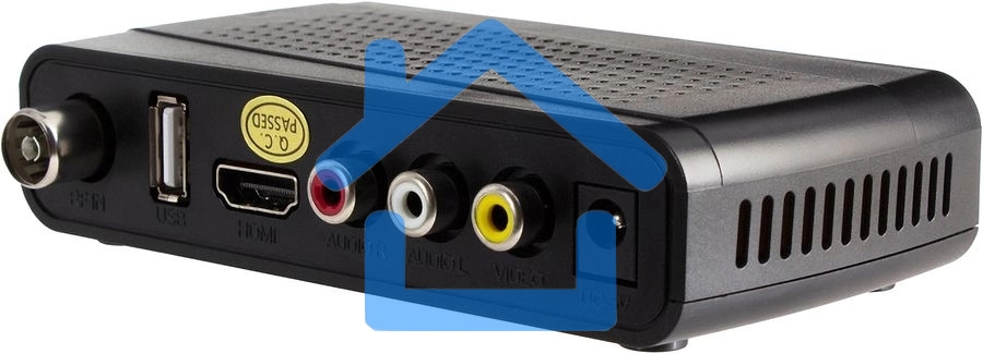 Ресивер DVB-T2 Hyundai H-DVB520 + WiFi-адаптер черный