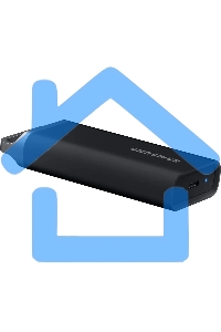 Внешний SSD Samsung T5 EVO, 2TB, USB 3.2 Gen 1 Type-C, R/W 460/460, черный