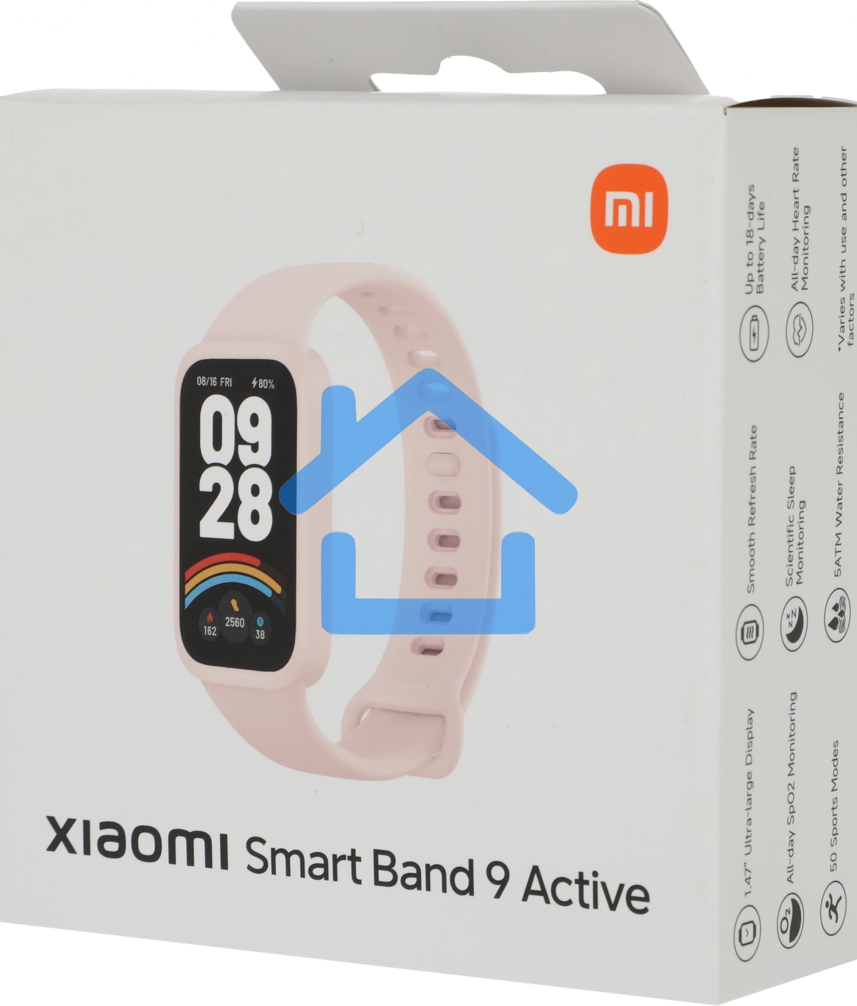 Фитнес трекер Xiaomi Smart Band 9 Active розовый M2435B1
