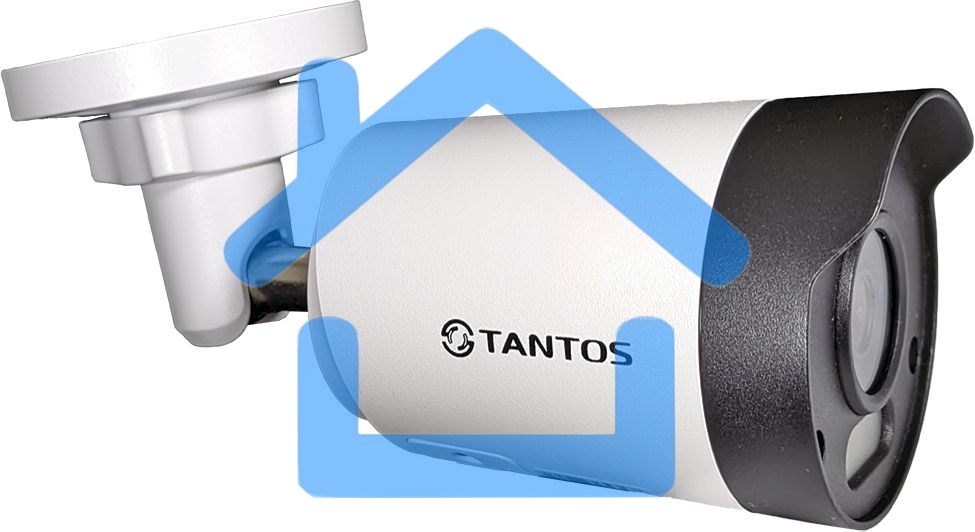Камера видеонаблюдения IP Tantos TSi-Pe50FPN 2.8-2.8мм корп.:белый (00-00244632)