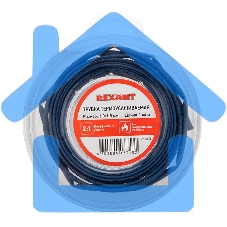 Трубка термоусаживаемая 3.0/1.5мм синяя. ролик 2.44м Rexant 29-0005