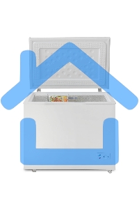 Морозильный ларь Бирюса Б-260KX белый, 240л