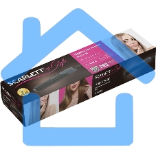 Щипцы Scarlett SC-HS60014 25Вт макс.темп.:190С покрытие:керамическое черный