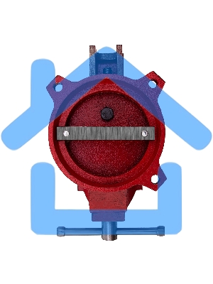 Тиски слесарные Matrix, 150 мм, поворотные, с наковальней