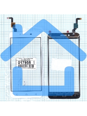 Сенсорное стекло (тачскрин) для Lenovo Vibe K5 Plus (A6020A46) белое