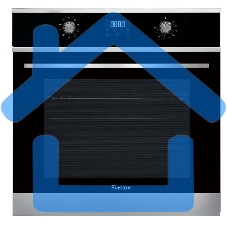 Встраиваемый электрический духовой шкаф Evelux EO 635 PX, нержавеющая сталь