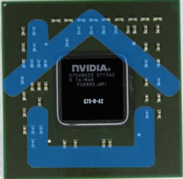 Чип nVidia G73-N-A2