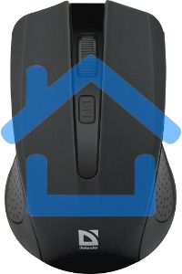 Мышь беспроводная Defender Accura MM-935 черный, 1600 dpi, радиоканал, USB, кнопки - 4