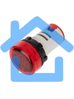 Индикатор значения напряжения красный VD22 70-500 В Rexant