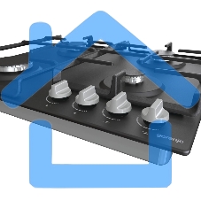 Газовая варочная панель Gorenje G641EXB