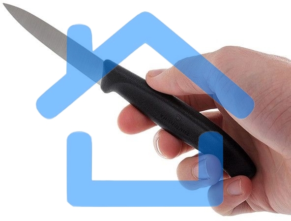 Набор ножей кухонных Victorinox Swiss Classic (6.7603.B) компл.:2шт черный блистер