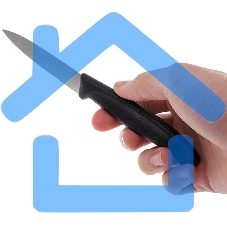 Набор ножей кухонных Victorinox Swiss Classic (6.7603.B) компл.:2шт черный блистер