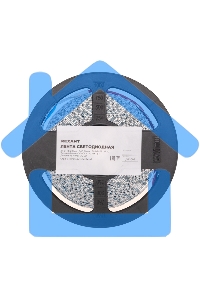 Лента светодиодная 24В, SMD2835, 9,6Вт/м, 120 LED/м, 3000K, 10мм, 5м,IP20 Rexant