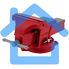 Тиски слесарные Matrix, 200 мм, поворотные, с наковальней