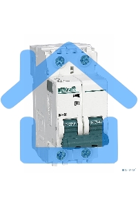 Выключатель автоматический модульный Dekraft 2п C 10А 4.5кА ВА-101 11065DEK