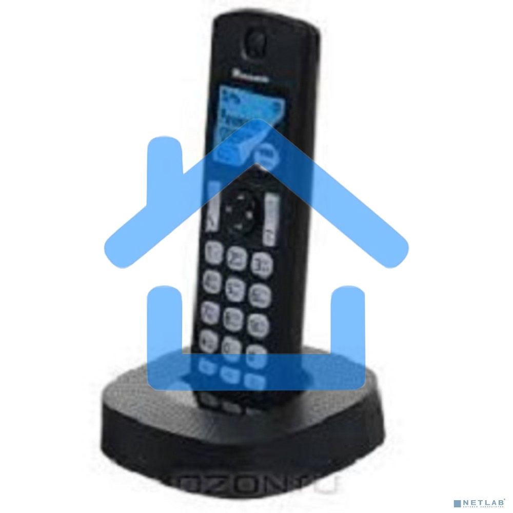 Телефон беспроводной (DECT) Panasonic KX-TGC310RU1 черный АОН