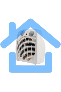 Тепловентилятор Rexant 60-0033, белый, 2000 Вт, 20 м2, термостат