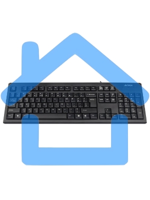 Клавиатура A4Tech KR-83 проводная, USB, черный